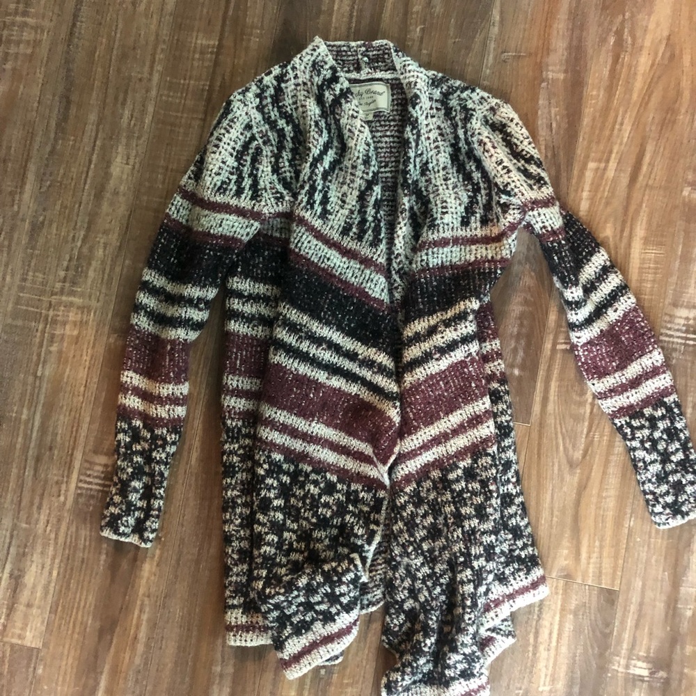 Lucky Brand Open Cardigan size medium